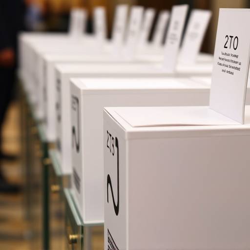 Immagine delle schede elettorali durante le elezioni a Milano